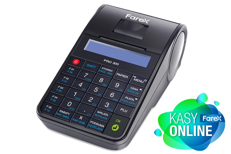 Kasa Fiskalna farex online pro 300