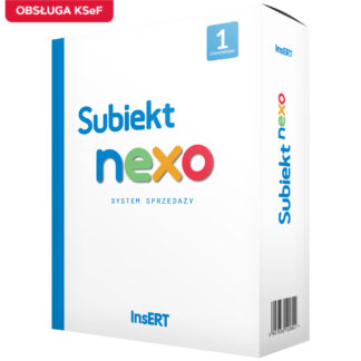 Subiekt nexo (Obsługa KSeF) - sprzedaż i magazyn (licencja elektroniczna na 1 st.)